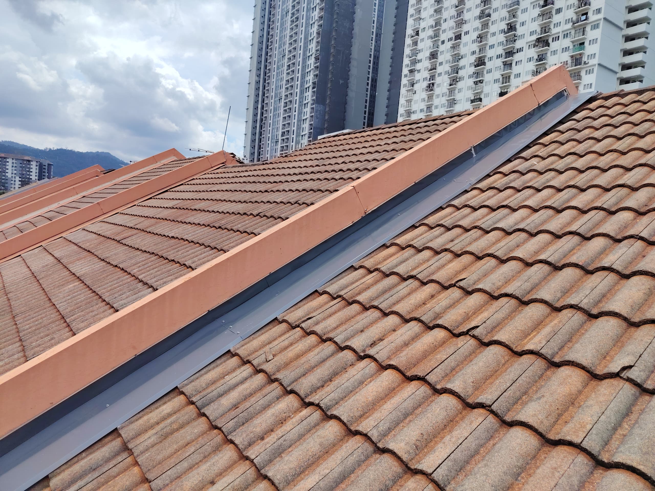 Roof repair project 2